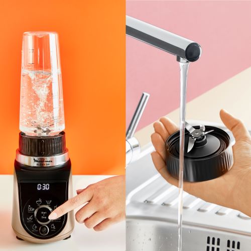 Moulinex Blend Up On The Go, Personal Blender,1000W, 0.7L, 8 Automatic programs + Pulse - LM190AF0 + Tefal Travel Mug Classic 0.36L, Red - N2020410 Moulinex Blend Up On The Go, Personal Blender,1000W, 0.7L, 8 Automatic programs + Pulse - LM190AF0 + Tefal Travel Mug Classic 0.36L, Red - N2020410